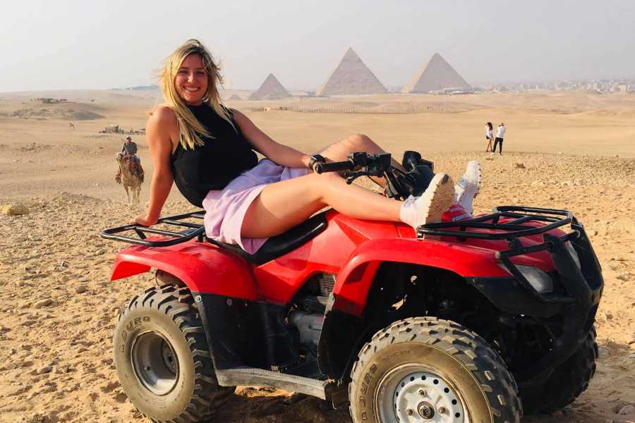 ATV Quad Bike Ride at Giza Pyramids: Explore Egypt's Ancient Wonders on an Exciting Adventure