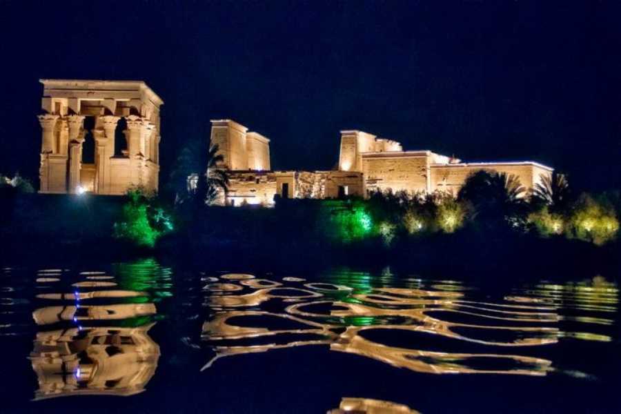 Philae temple sound and Light show Aswan