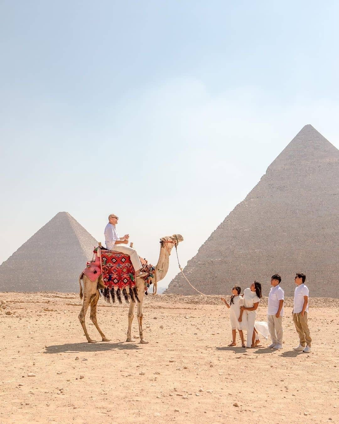 1 hour camel ride around Giza pyramids from ours