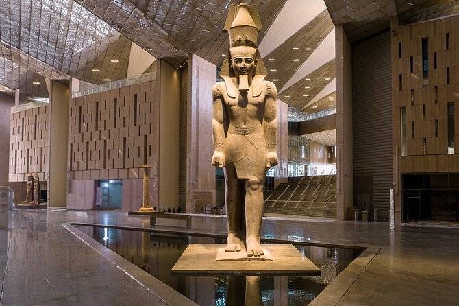 Grand Egyptian Museum & Felucca Koshary Experience